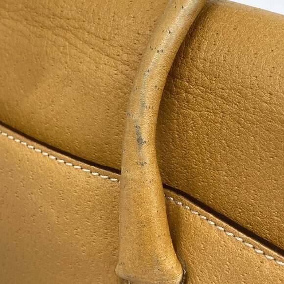 Salvatore Ferragamo Gancini Leather Shoulder Bag, Brown, Women's - Picture 7 of 13